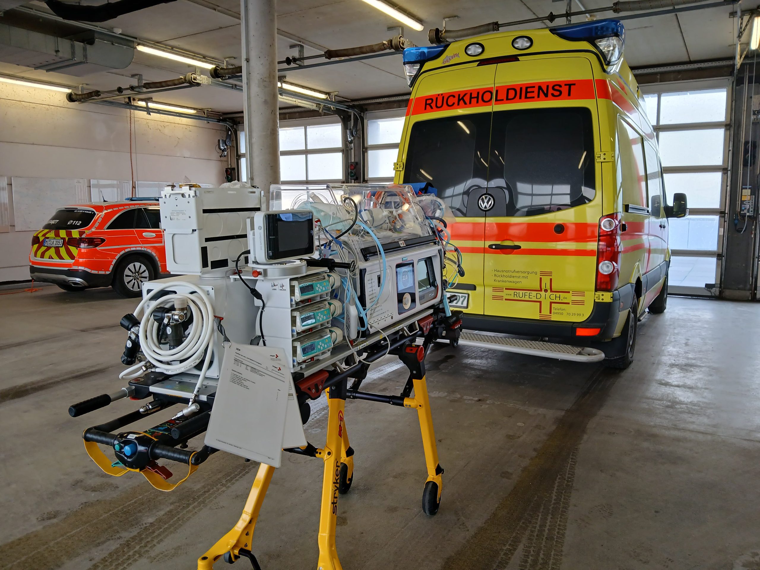 Krankentransport Fahrzeug